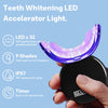 Teeth Whitening LED Kit with Gel Pen, GLOWDENT Teeth Whitener Mouthpiece Wireless, 16 Minute Treatment, Enamel/Sensitivity Free, Remove Stains from Coffee,Wine,Tobacco,Soda,Food, Black