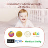 NETVUE Baby Camera Monitor Video - Peekababy 4 in 1 Bracket Meets the Needs of Parents in All Scenarios, Baby Monitor with Camera and Audio, 5