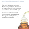 Hyaluronic Acid Serum for Face - Pure Hyaluronic Acid with Vitamins C & E - Non-Greasy + Non-Comedogenic Formula, Age Defying, Wrinkle Reducing Facial Serum by Pure Body Naturals
