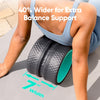 FitBeast Back Roller - Back Wheel for Deep Tissue Massage,Back Roller Wheel for Back Pain Relief, Yoga Wheel, Back Stretcher & Foam Roller for Back Stretching, Back Cracking Device (9'', Blue)
