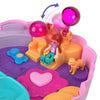 Polly Pocket Groom & Glam Poodle Compact Playset with 2 Micro Dolls, Color Change & Water Play