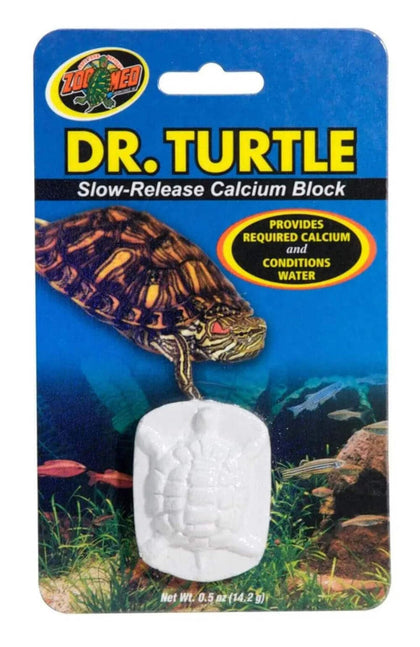 Zoo Med Laboratories Szmmd11 Dr. Turtle Slow-Release Calcium Block, Net Wt .5 Oz