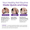 ZanaQuick Toenail Treatment Drops - 2 Pack Extra Strength Nail Repair Solution for Toe Nails & Fingernails - Powerful Nail Care Renewal & Recovery Liquid for Thick, Damaged & Discolored Nails Remedy