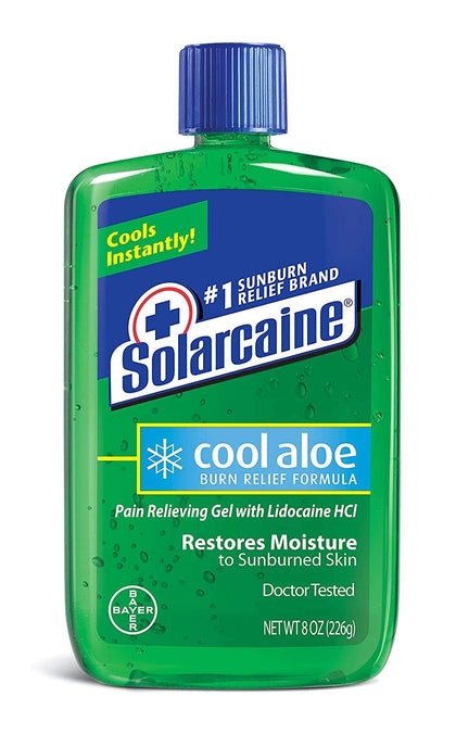 Solarcaine Aloe Extra Burn Relief Gel-8 oz.