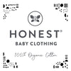 HonestBaby unisex baby 5-Pack Organic Cotton Knit Burp Cloths Bandana, Bright White, One Size US