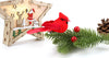 KLEWEE 12 Pcs Cardinal Birds for Crafts, Mini Cardinal Clip On Christmas Tree Ornaments Artificial Red Birds Decorations for Wreaths Centerpieces DIY Crafts, Red Velvet & Feathers