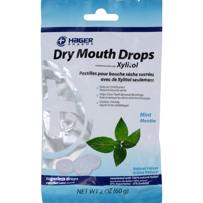 Dry Mouth Drops Mint 26 Ct