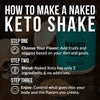 NAKED nutrition Naked Keto - Premium Keto Fat Bomb Powder - Unflavored - Only Two Ingredients - Gluten-Free, Soy Free Keto Supplement with No Gmos and No Artificial Sweeteners - 1.3 Lb