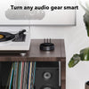 WiiM Mini AirPlay2 Wireless Audio Streamer, Multiroom Stereo, Preamplifier, Works with Alexa and Siri Voice Assistants, Stream Hi-Res Audio from Spotify, Amazon Music and More