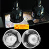 ReptiKing Reptile Light Fixture, 2-Pack 5.5'' Deep Dome for Reptile Light/Heat Lamp/UVB Light, Terrarium Light Dome