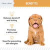 Salmon Oil for Dogs - 180 Soft Chew Omega Treats for Skin and Coat - Fish Oil Blend of Essential Fatty Acids, Omega 3 and 6, Vitamins, Antioxidants and Minerals - Made in USA
