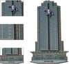 Deadly Wooden Advent Calendar for Christmas Countdown, Hans Gruber Dropped Nakatomi Plaza (Large)