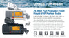 Uniden UM435BK Advanced Fixed Mount VHF Marine Radio, All USA/International/Canadian Marine Channels including new 4-Digit, CDN B Channels, 1 Watt/25 Watt Power, Waterproof IPX8 Submersible, Black