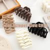 4 Pcs Octopus Claw Clips Matte Hair Clips Octopus Hair Claw Clips for Women 3.8