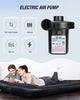 SKAILING Air Pump for Inflatable,2-in-1 Quick-Fill Portable Electric Air Mattress Pump with 3 Nozzles,4kPa,Fast Inflator/Deflator for Pool Floats,Snow Tubes,Air Beds,Inflatable Toys,AC 110V-220V