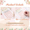 125 Pcs Floral Baby Shower Games for Girls Set of 5 Baby Shower Game Activities Floral Cards with 20 Pencils Includes Baby Bingo Guess Who Baby Price is Right Description Word Scramble Game