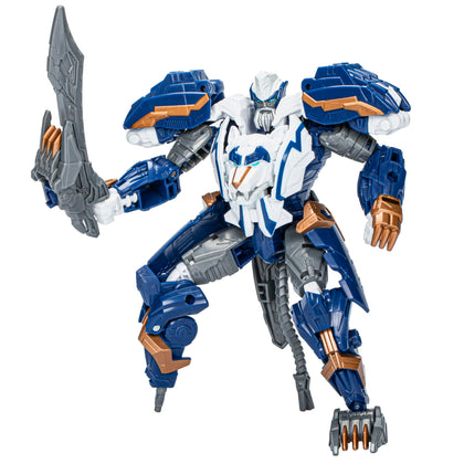 Transformers Legacy United Voyager Class Prime Universe Thundertron, 7-Inch Converting Action Figure, 8+