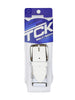TCK Baseball/Softball Adult Belt & Socks Combo Set (White, Medium)
