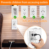 groword Baby Safety Outlet Cover Box,Outlet Covers,Plug Covers for Electrical Outlets,Socket Covers for Outlets Fit 4.95