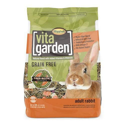 Higgins Vita Garden Rabbit Food, 4 Lbs, Large