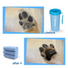 Dog Paw Cleaner for Large Dogs (with 3 Towels & Dog Bath Brush), Dog Paw Washer, Paw Buddy Muddy Paw Cleaner, Pet Foot Cleaner