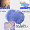 2 PCS Shower Foot & Back Scrubber Mat Hands Free Foot Massager Mat with Non-Slip Suction Cups, Wall Mounted Silicone Bathroom Wash Foot Pad Exfoliating Dead Skin Foot Brush