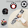 Forinces Black and White Baby Book - High Contrast Baby Toys for Newborn 0 1 2 3 4 5 6 7 8 9 10 11 12 Months Tummy Time Toy for Babies 0-6 Month Montessori Sensory Soft Cloth Book 0-3 6-12 Month Gift