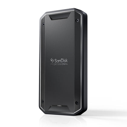 SanDisk Professional 2TB PRO-G40 SSD - Up to 3000MB/s, Thunderbolt 3 (40Gbps), USB-C (10Gbps), IP68 dust/Water Resistance, External Solid State Drive - SDPS31H-002T-GBCND