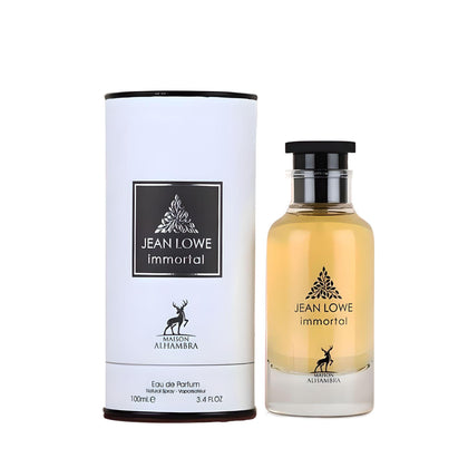 Maison Alhambra Jean Lowe Immortal Eau De Parfum Spray for Men, 3.4 Ounce
