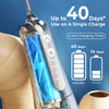High-Power Water Flosser: 4 Modes, Gentle on Gums, Removes Plaque & Food Particles, Waterproof Cordless Oral Irrigator Rechargeable 6 Replacement Tips Included