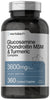 Glucosamine Chondroitin MSM | 3600 mg | 360 Caplets | Advanced Formula with Turmeric | Non-GMO, Gluten Free | by Horbaach