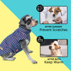 KYEESE 2Pack Dog Coat Turtleneck Stretchy Dog Sweater Super Soft Dog Cold Weather Coat for Medium Dogs in Sleeveless Design Dog Fleece Vest, Purple,2XL