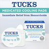 TUCKS Medicated Cooling Pads, 100 Count - Pads with Witch Hazel, Cleanses Sensitive Areas, Protects from Irritation, Hemorrhoid Treatment, Medicated Pads Used By Hospitals
