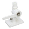 Seachoice 4-Way Nylon Antenna Ratchet Mounting Kit, White Finish