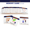 Financial Literacy Memory Matching Game, Fun and Educational Game for Children and Families, Financial Literacy Flashcards for Kids and Beginners