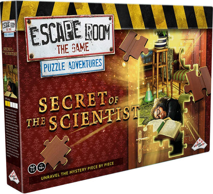 Escape Room The Game Puzzle Adventures The Secret of The Scientist | Jigsaw Puzzle and Escape Room in One for Adults and Teens (English Version)