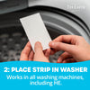 Tru Earth Laundry Detergent Sheets - up to 64 Loads (32 Sheets) - No Plastic Jug - Original Eco-Strip Liquidless Laundry Detergent - Fresh Linen