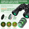 20x50 High Powered Binoculars for Adults, Waterproof Compact Binoculars with Low Light Vision for Bird Watching Hunting Football Games Travel Stargazing Cruise with Carrying Bag