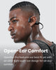 SHOKZ OpenRun Pro - Open-Ear Bluetooth Bone Conduction Sport Headphones - Sweat Resistant Wireless Earphones for Workouts and Running with Premium Deep Base - Built-in Mic, with Hair Band