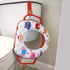 CoComelon Soft Potty Training Seat - Includes Storage Hook to Hang | Soft Cushion with Built in Handles and Splash Guard for Baby Potty Training | Easy to Clean | Ages 12M+ - Sunny Days Entertainment