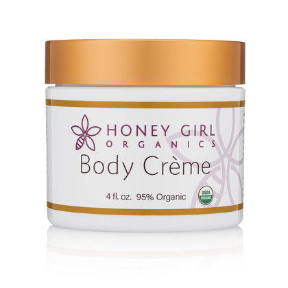Honey Girl Organics Body Creme, 4.0 Fluid Ounce