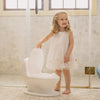 Nuby My Real Potty Training Toilet with Life-Like Flush Button and Sound - 18+ Months - White
