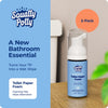 Squatty Potty Toilet Tissue Paper Foam Instant Wet Wipe Alternative - 2 Pack, 50 ml, 1.69 Fl Oz
