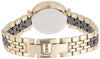 Anne Klein Women's AK/3158BKGB Diamond-Accented Gold-Tone and Black Ceramic Bracelet Watch