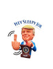 Donald Trump Doll - This Bobblehead Trump Has A Bobbling Middle Finger Instead of Head | Hey Biden Sleepy Joe | Trump 2024 Election #MAGA