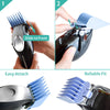 Clipper Guards Set Fits for Most Wahl Clippers and Babyliss FX870, Color Coded Clipper Guides Replacement - 1/16