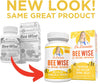 Dr. Danielle's Bee Wise - Bee Pollen Supplement - Bee Well with Royal Jelly, Propolis, Beepollen in 4 Daily Bee Pollen Capsules