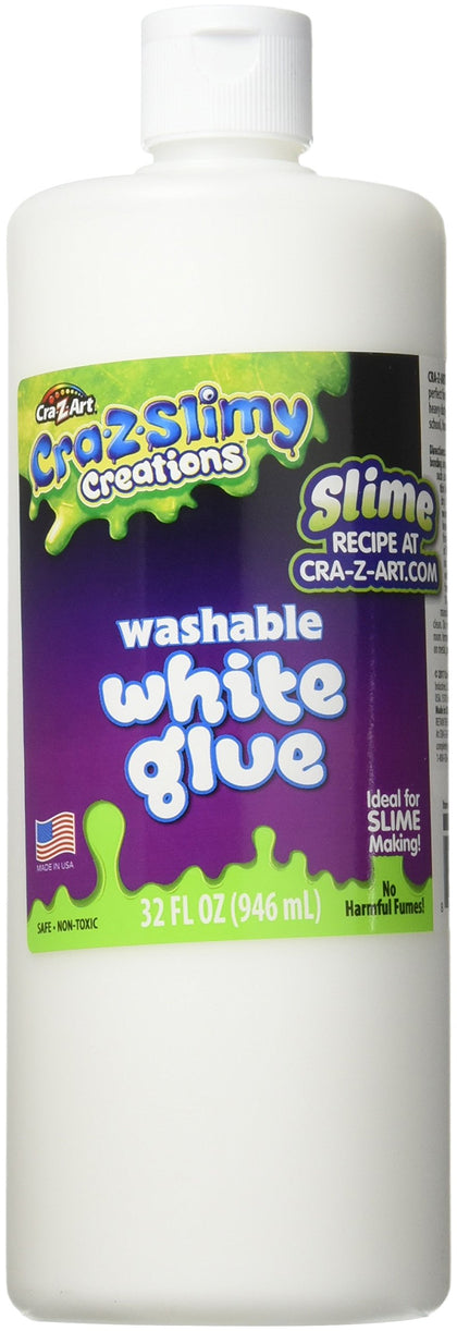 Cra Z Art CRA-Z-Slimy 32 oz Washable White Glue 32oz White Glue