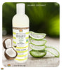 DEW ME DAILY USDA Certified Organic Aloe Vera Gel The ONLY Coconut Infused Organic Aloe on the Market 12 oz.