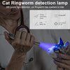 Wood's Lamp Portable,UV Black light for Pet Dog/Cat Care,cat Ringworm Detector, Pet Urine Detector, with Portable buckle and Magnetic back cover